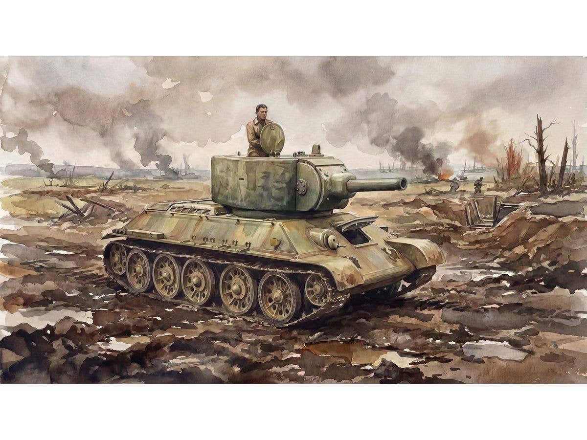 1/35 T-34/122 (D自走砲) 第183工場