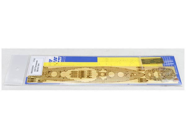 1/700 米・戦艦 テネシー 1941用 甲板用マスキングシート 木製甲板付 (PIT用)