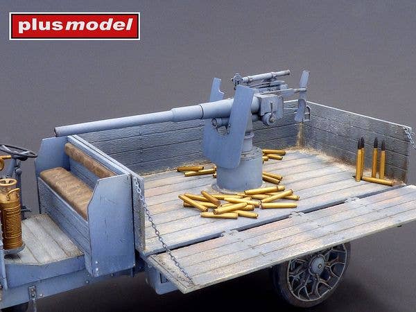 1/35 ヴィッカース QF-3 3ポンド砲コンバージョンセット (ミニアート ローリーB用)