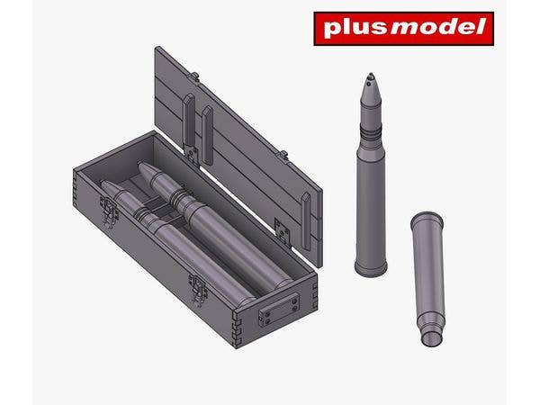 1/35 パンター戦車用75mm砲弾 w/弾薬箱