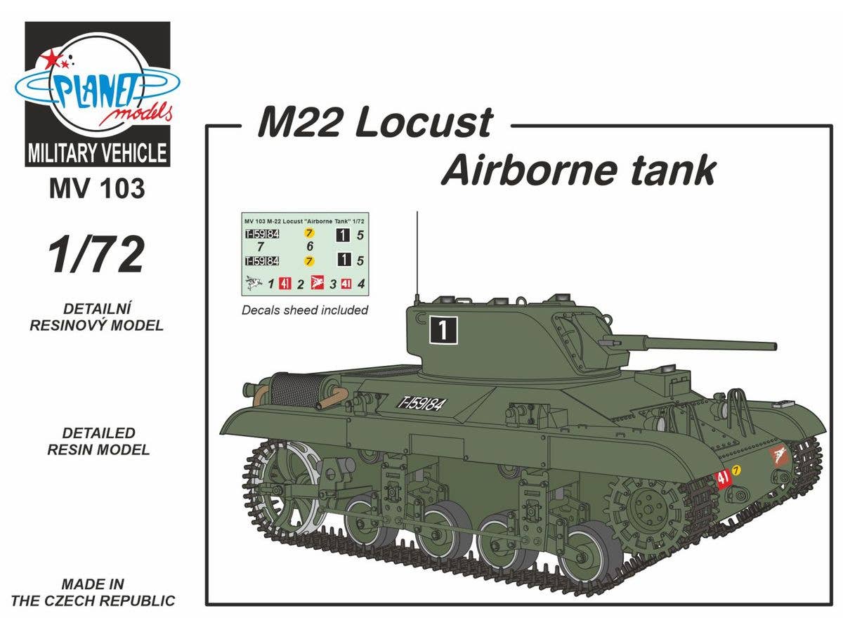 1/72 M22 ローカスト空挺戦車