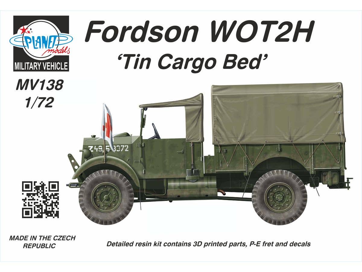 1/72 WW.II イギリス軍 WOT2H 15-cwt トラック チェコスロバキア