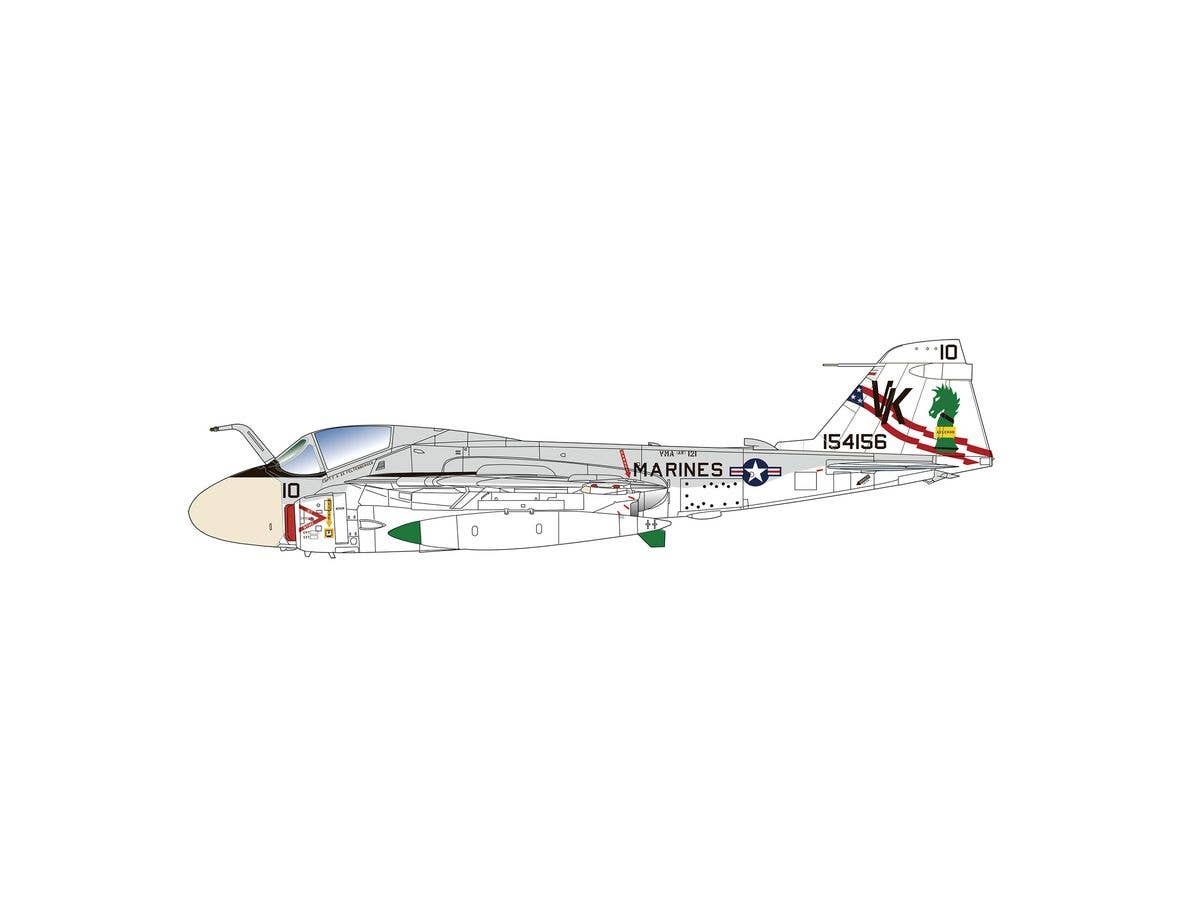 1/144 アメリカ軍 艦上攻撃機 A-6イントルーダー アメリカ建国200年記念塗装機 2機セット 海兵隊VMA-121 グリーンナイツ & 海軍 VA-176 サンダーボルツ Spirit of '76