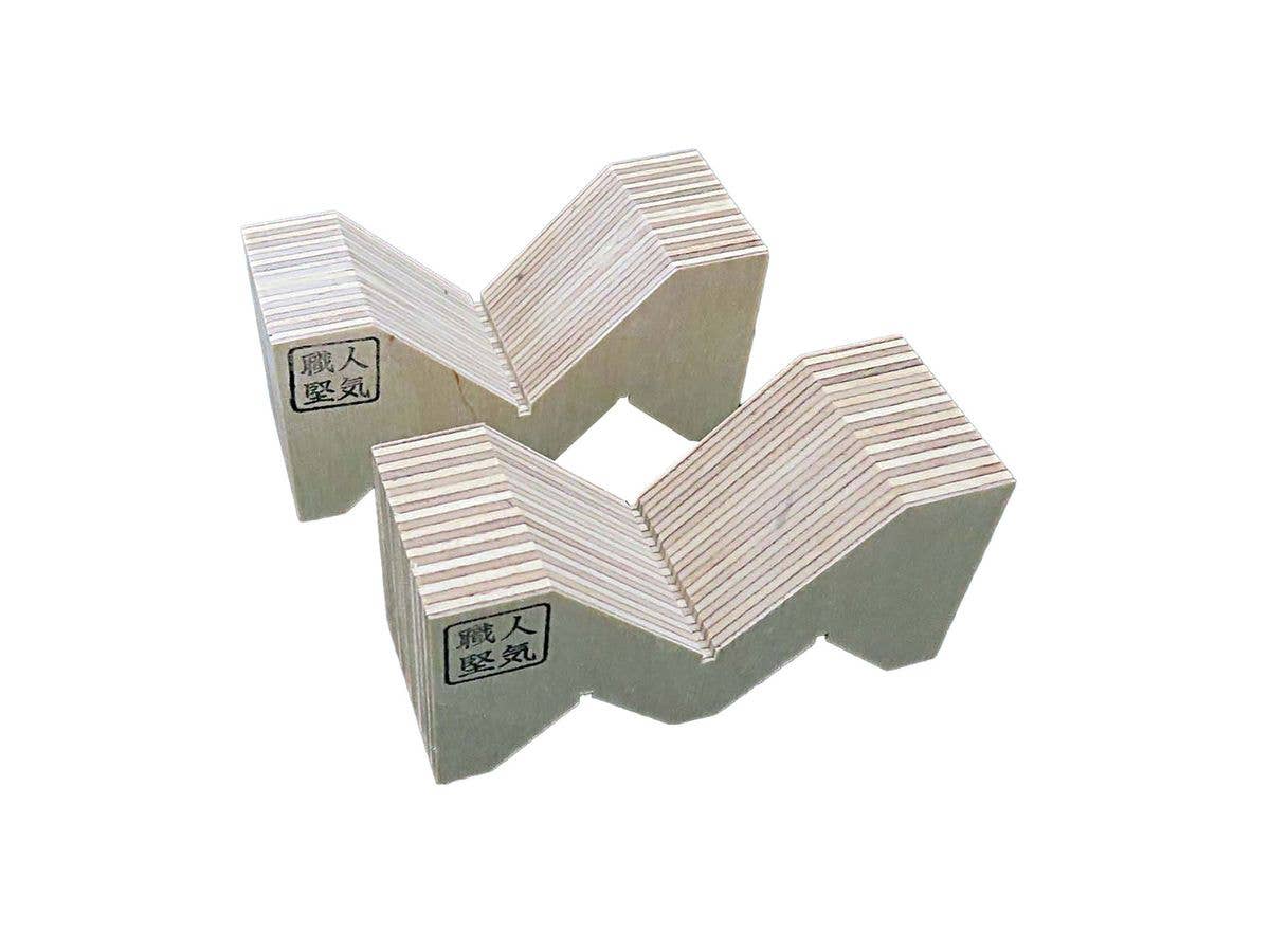 職人堅気 木製M字ブロック 小さ目サイズ