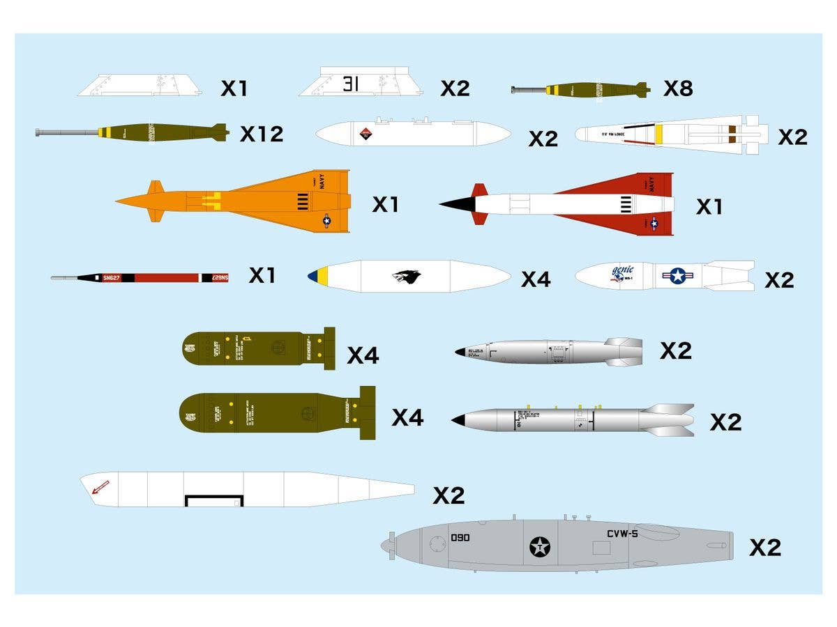 1/144 現用航空機用 ウェポンセット3 特殊兵装 '50 -
