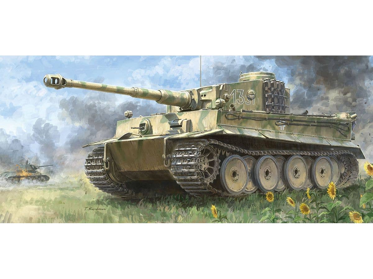 1/35 TANKS OF THE WORLD WW.II ドイツ軍 ティーガーI 初期型 SS第1戦車連隊・第13中隊 ヴィットマン搭乗車 / クルスク1943