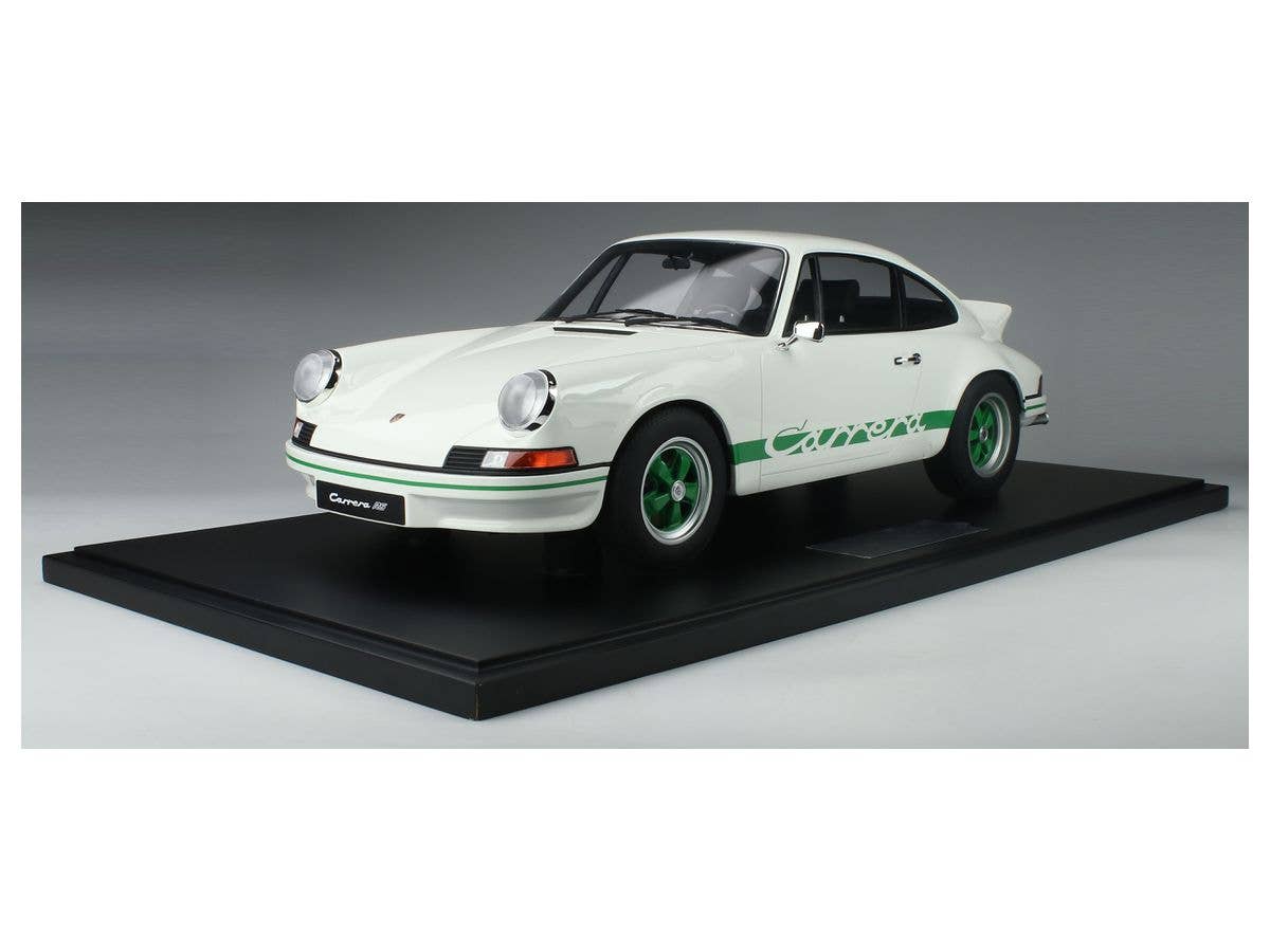 1/8 ポルシェ 911 カレラ RS 2.7 ライトウェイト ホワイト/グリーンロゴライン