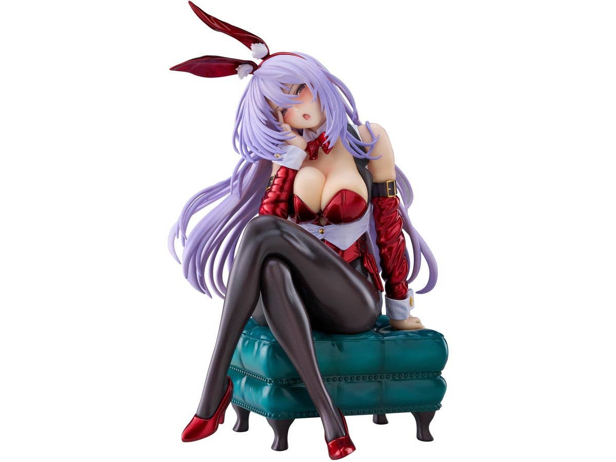 1/7 はにかみ彼女 天笠綴 Bunny Style Illustrated by ピロ水(クリスマスサンタバニーColor)