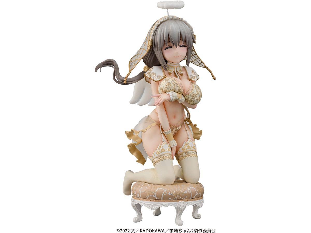 1/7 宇崎ちゃんは遊びたい!だぶる 宇崎月 天使ver.