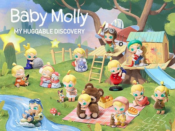 Baby Molly My Huggable Discovery シリーズ 1Box 12pcs