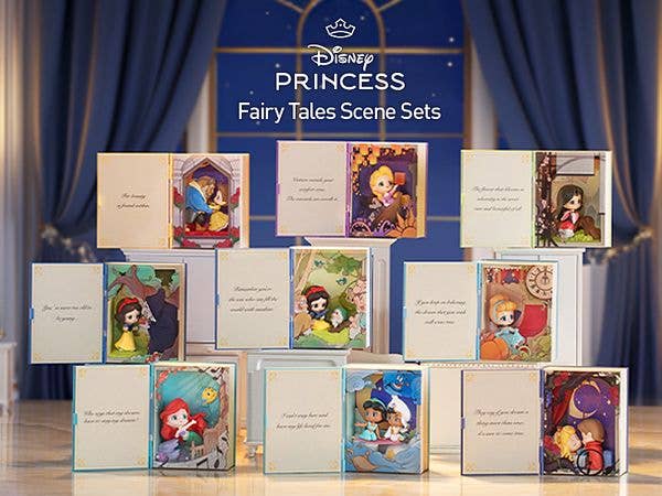 DISNEY プリンセス フェアリーテイル シリーズ シーンセット 1Box 8pcs
