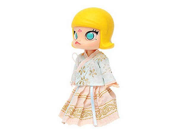 POPMART MOLLY 中国風ピンクスカート BJD(ボールジョイントドール)