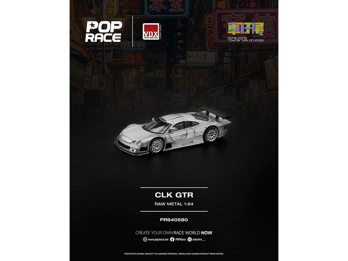 1/64 CLK-GTR RAW METALCLK-GTR RAW METAL