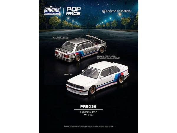 1/64 Pandem E30 - WHITE