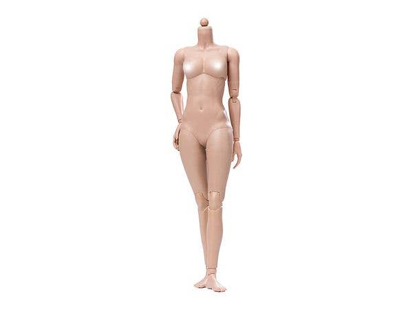 1/6 スーパーフレキシブル女性素体 プラスチックジョイント サンタン ミドルバスト