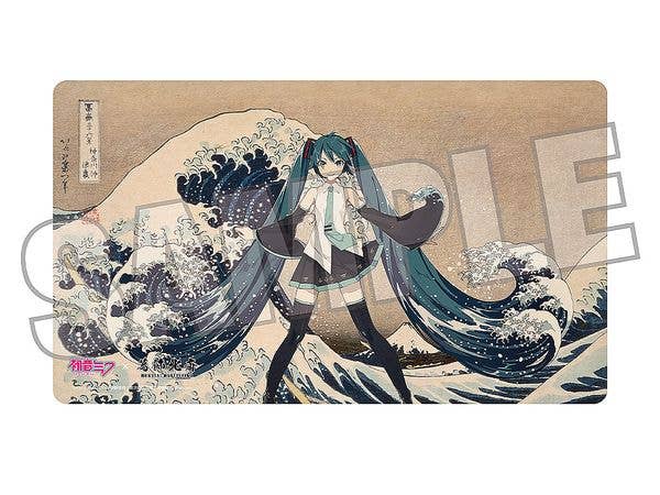 初音ミクx葛飾北斎 iXima デスクマット 神奈川沖波裏