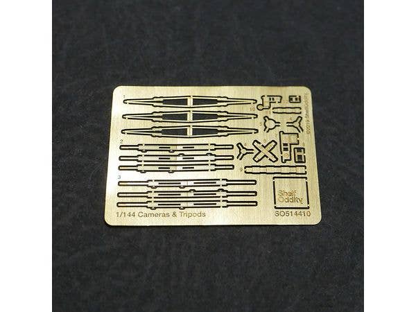 1/144 カメラw/三脚 エッチングキット (3種 x 各1入)