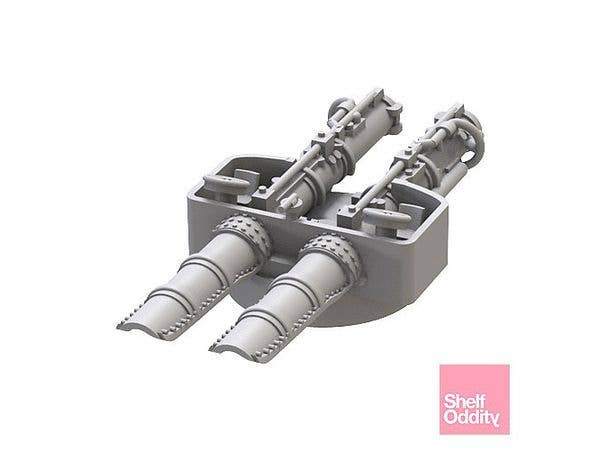 1/700 日本海軍 八九式二連装発射管 (2個入)