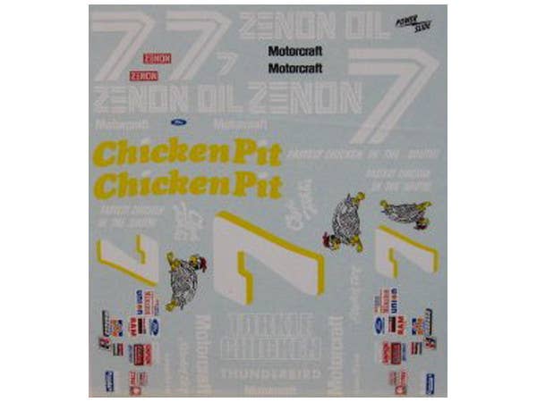 1/25 NASCAR フォード サンダーバード #7 バート・レイノルズ