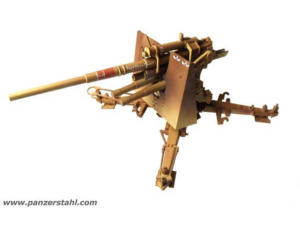 1/72 8.8cm Flak 18 第19対空師団 エル・アラメイン 1942年