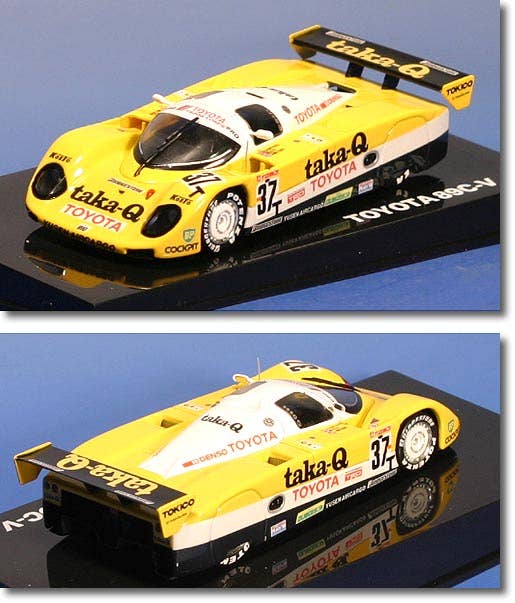 1/43 トヨタ 89C-V Taka-Q #37T LM '89