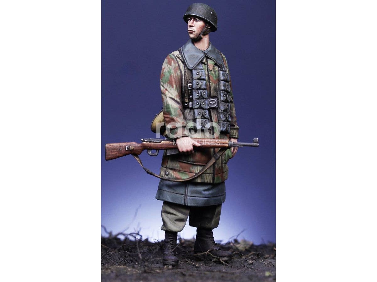 1/35 WWII ドイツ G43 (Gew43) 半自動小銃を持つ降下猟兵 アルデンヌ 1944/45