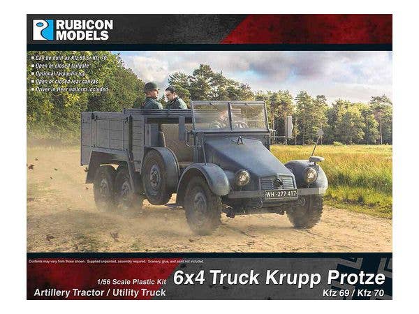 1/56 クルップ･プロッツェ Kfz 69/70 6x4輪駆動車