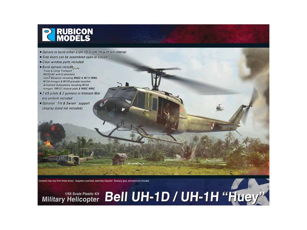 1/56 ベル・ヘリコプター UH-1D/UH-1H ヒューイ