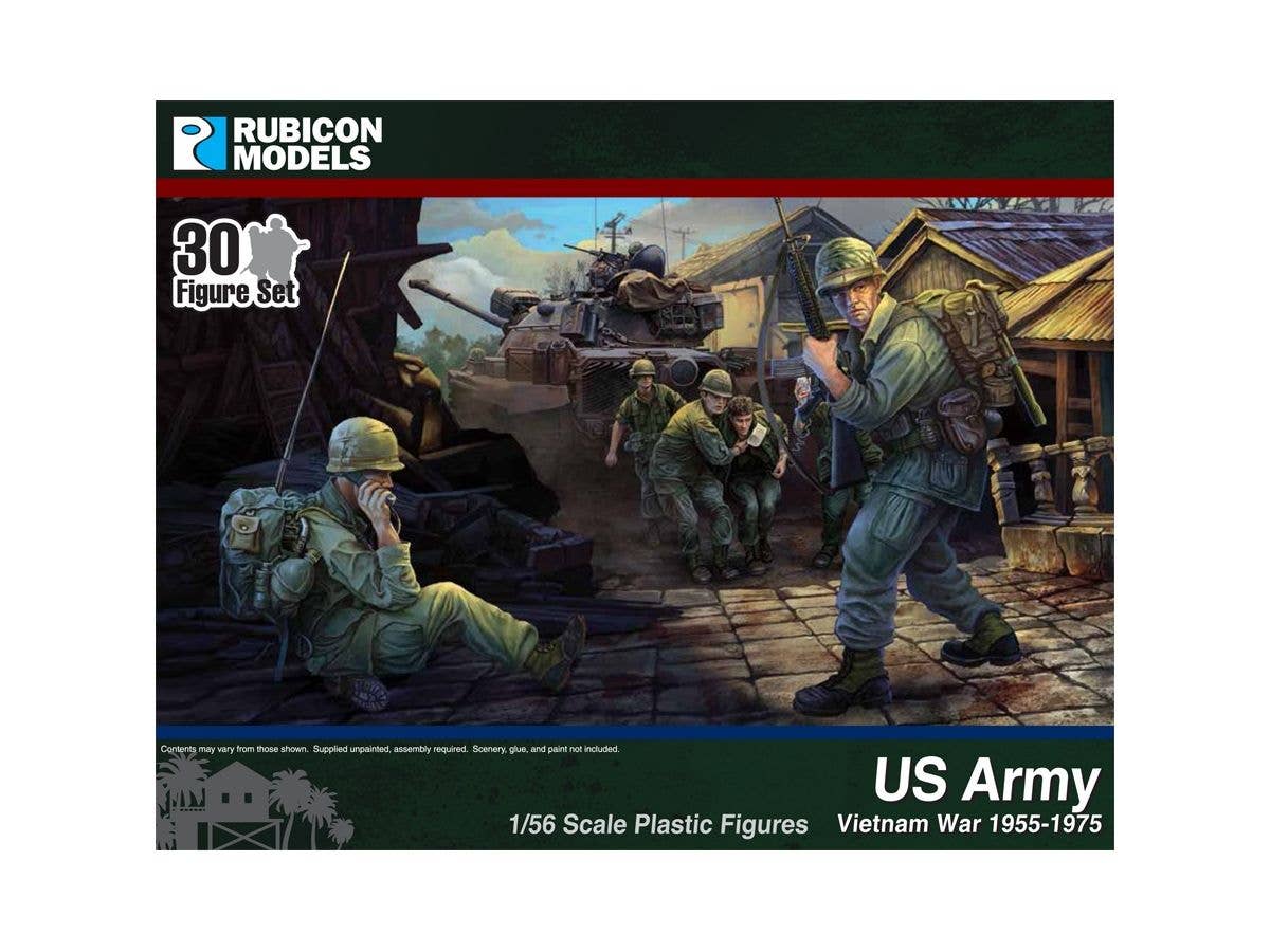1/56 アメリカ陸軍兵士 1955 - 1975 ベトナム戦争 (30体入)