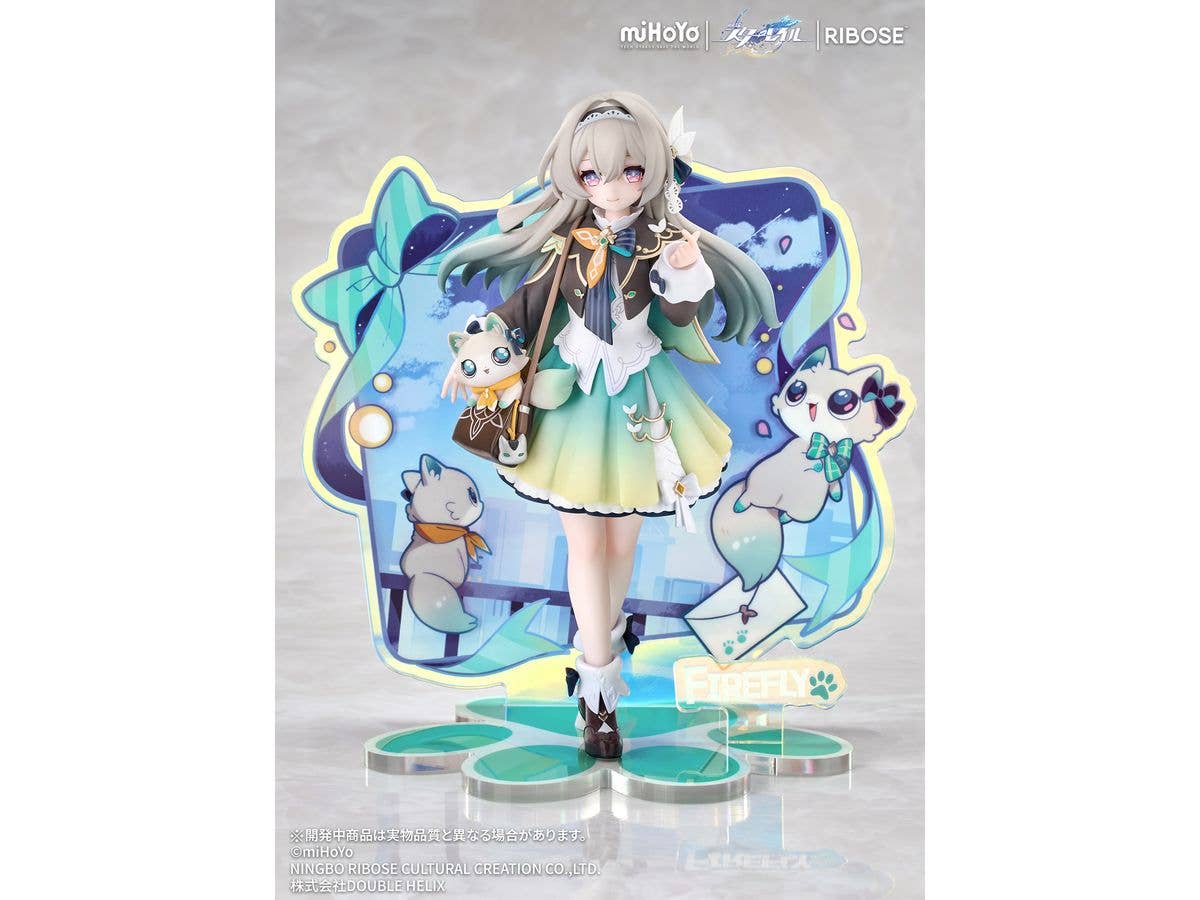 RISE UP+ 崩壊:スターレイル ちびねこシリーズ フィギュア ホタルVer.