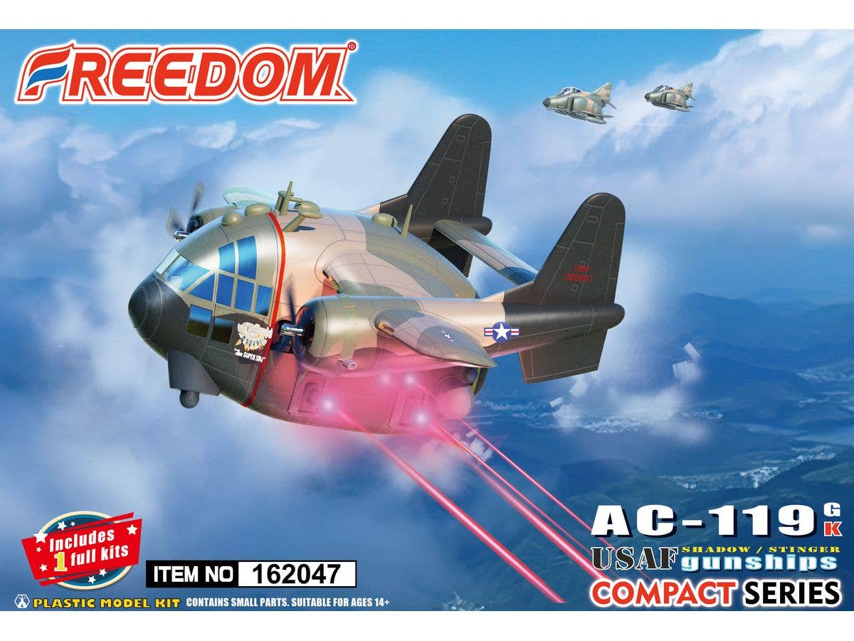 コンパクトシリーズ:AC-119G/K シャドー/ステインガー ガンシップ ベトナム戦争