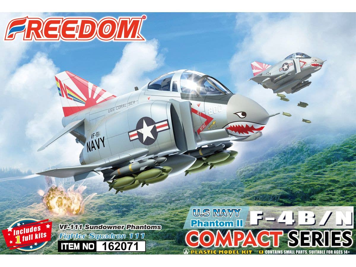 コンパクトシリーズ : F-4B/N ファントムII VF-111サンダウナーズ
