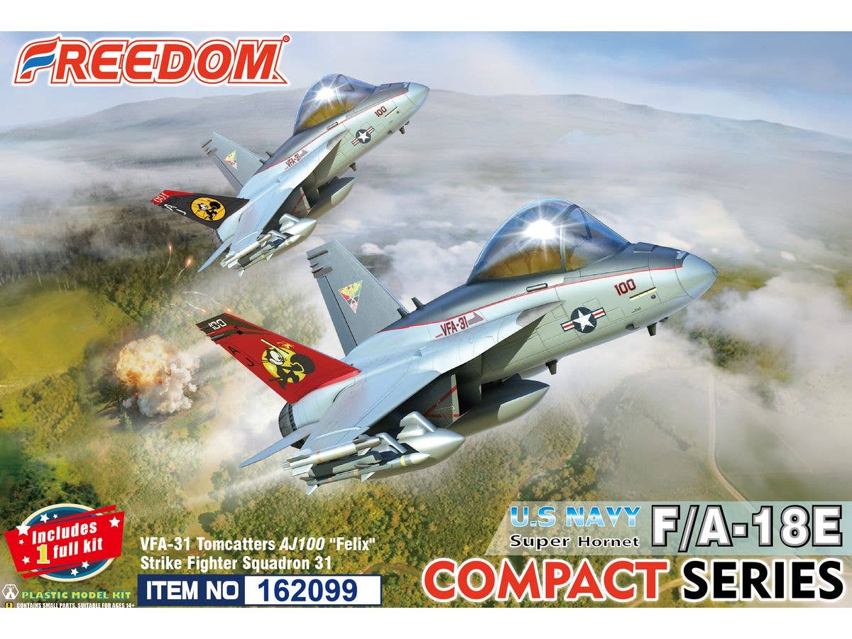 コンパクトシリーズ:F/A-18Eスーパーホーネット VFA-31トムキャッターズ 米海軍