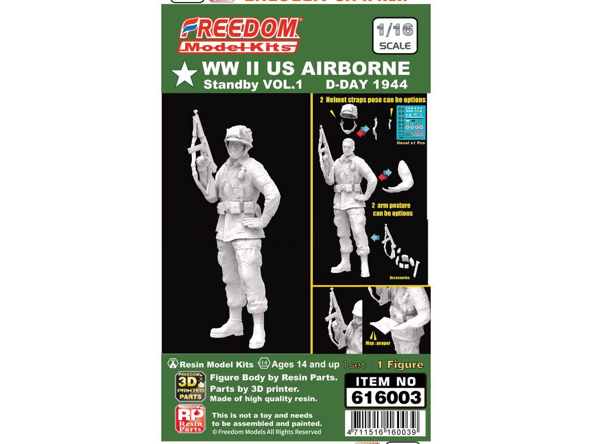 1/16 WW.II 米軍 空挺兵 戦闘準備完了 Vol. 1 D-Day 1944