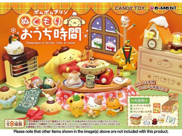 ポムポムプリン ぬくもりおうち時間 1Box 8pcs