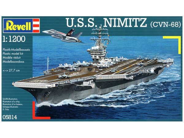 1/1200 U.S.S.ニミッツ (CVN-68)