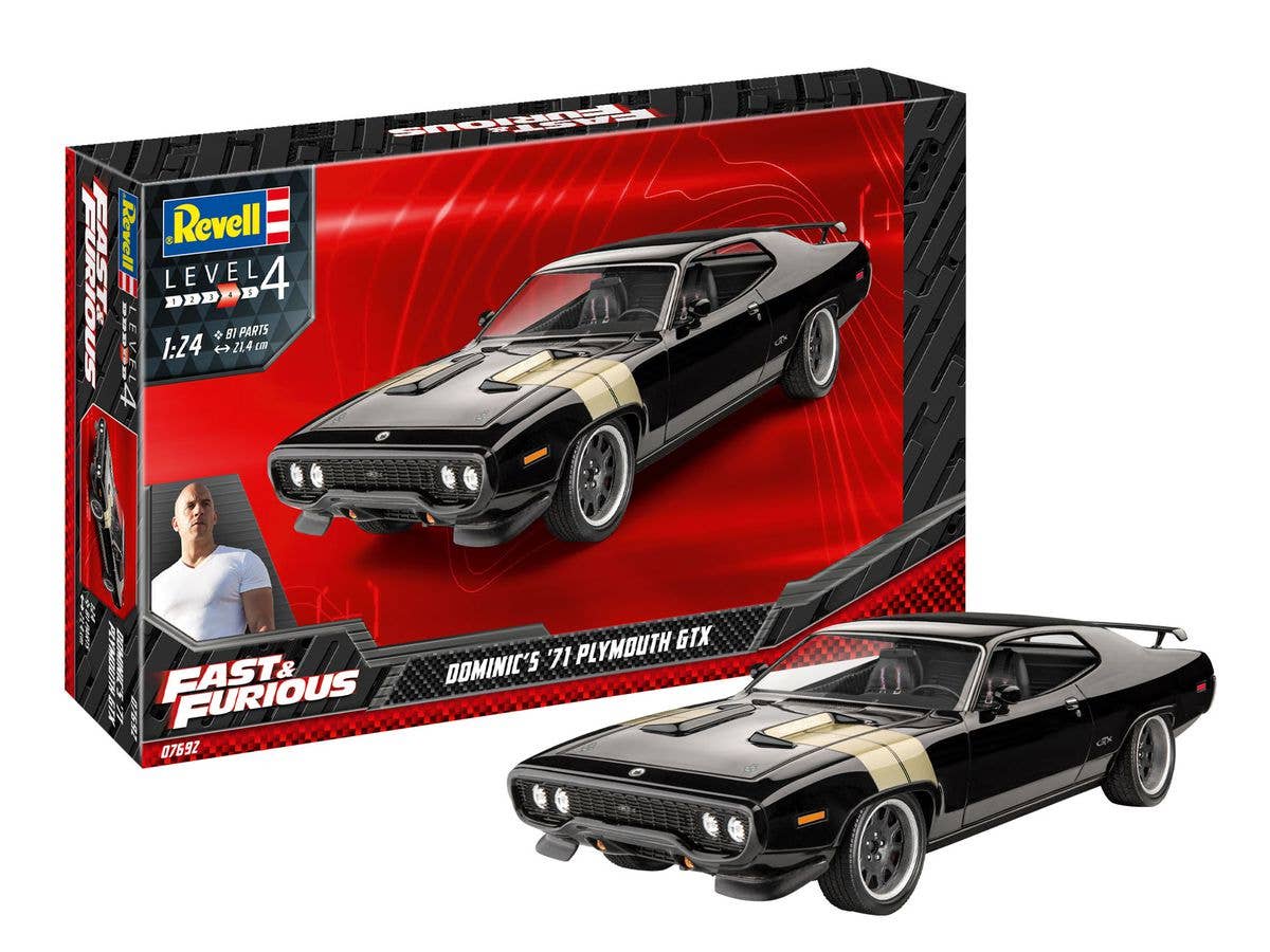 1/24 Fast & Furious 1971年 プリムス GTX ドミニク