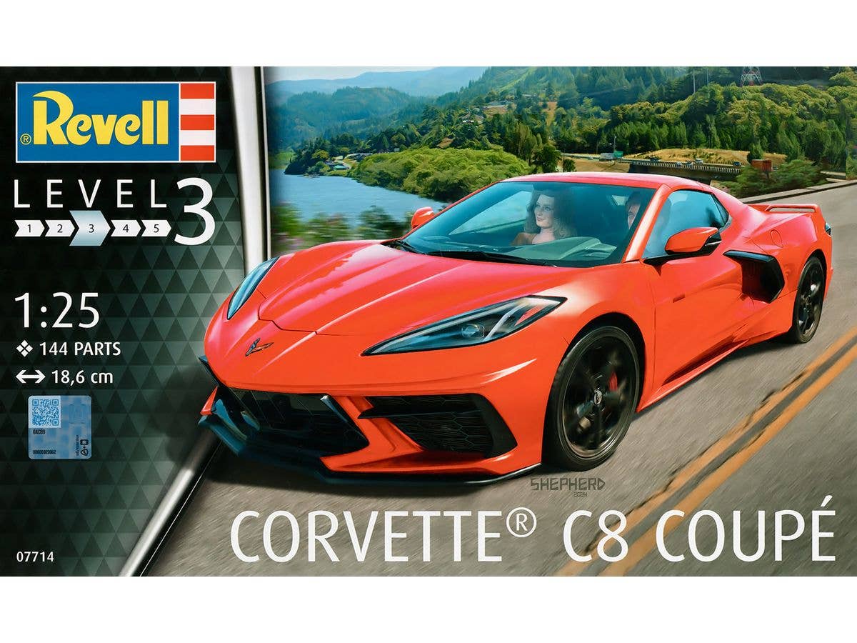 1/25 コルベット スティングレイ C8 クーペ