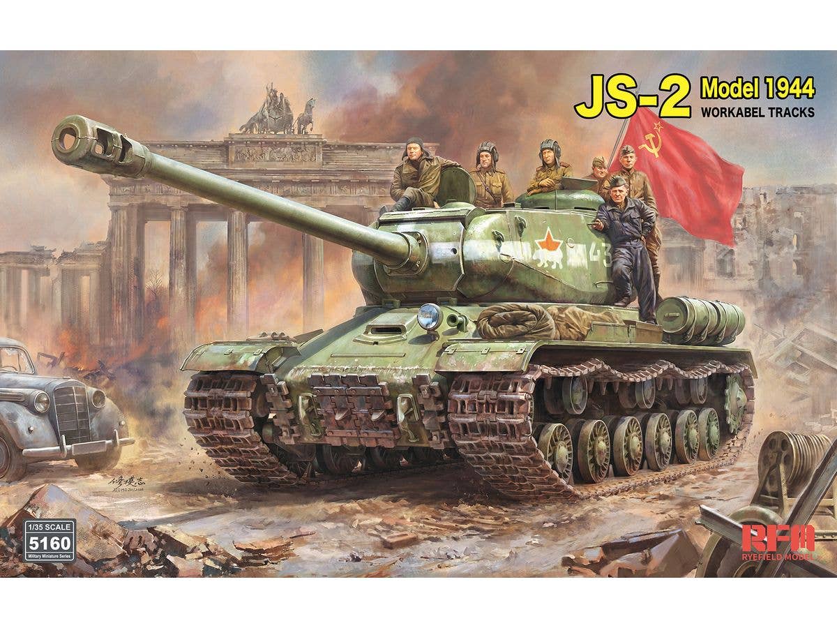 1/35 JS-2 1944年型w/可動式履帯