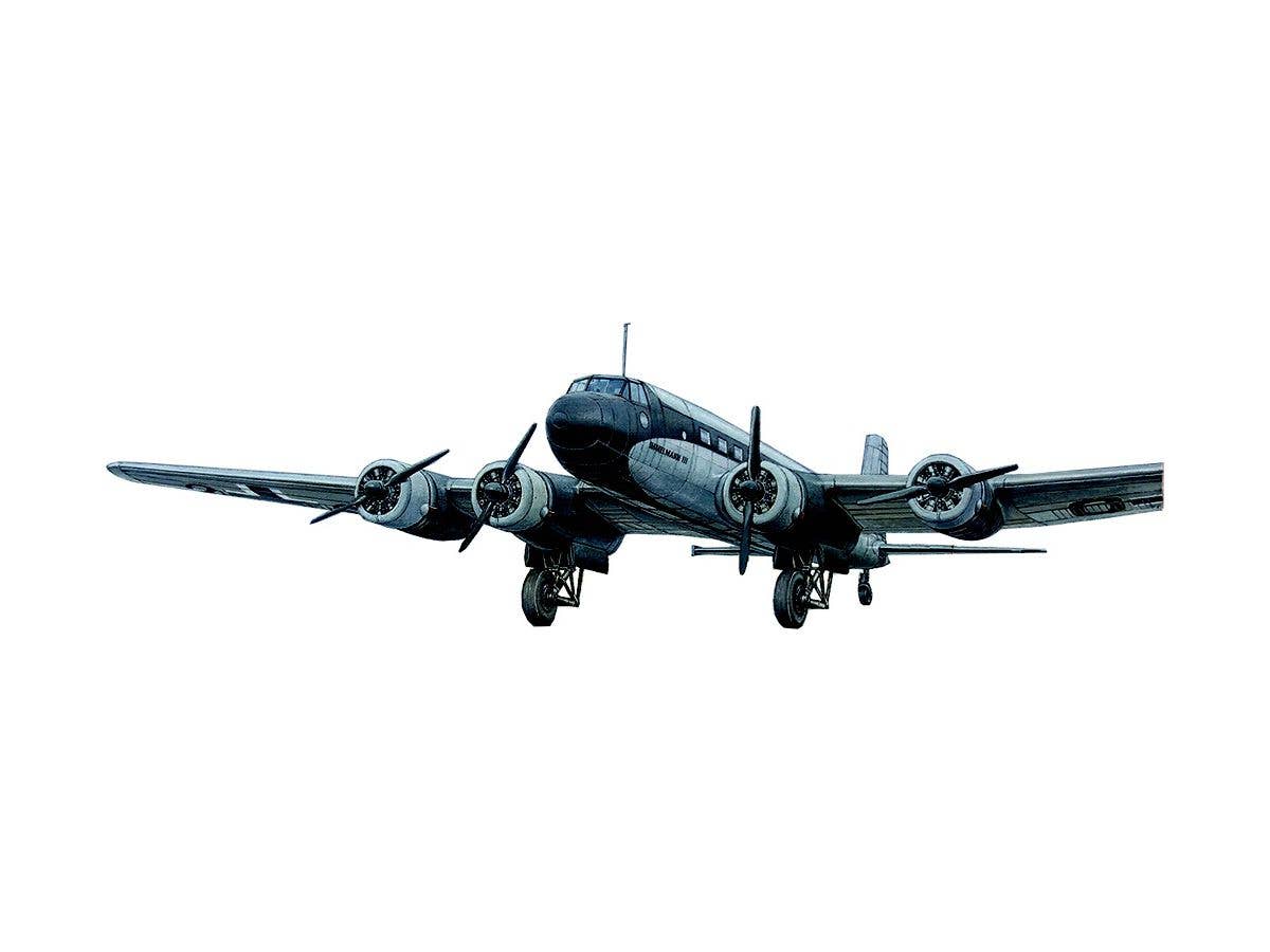 1/144 独・フォッケウルフ Fw200V3/A-09 コンドル 高官輸送機 イメルマン 3