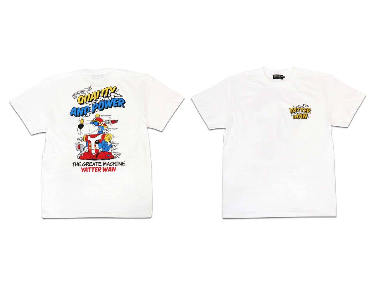 ヤッターマン ヤッターワン Tシャツ ホワイト L