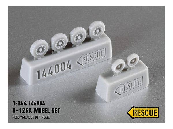 1/144 U-125A ホイールセット (プラッツ用)