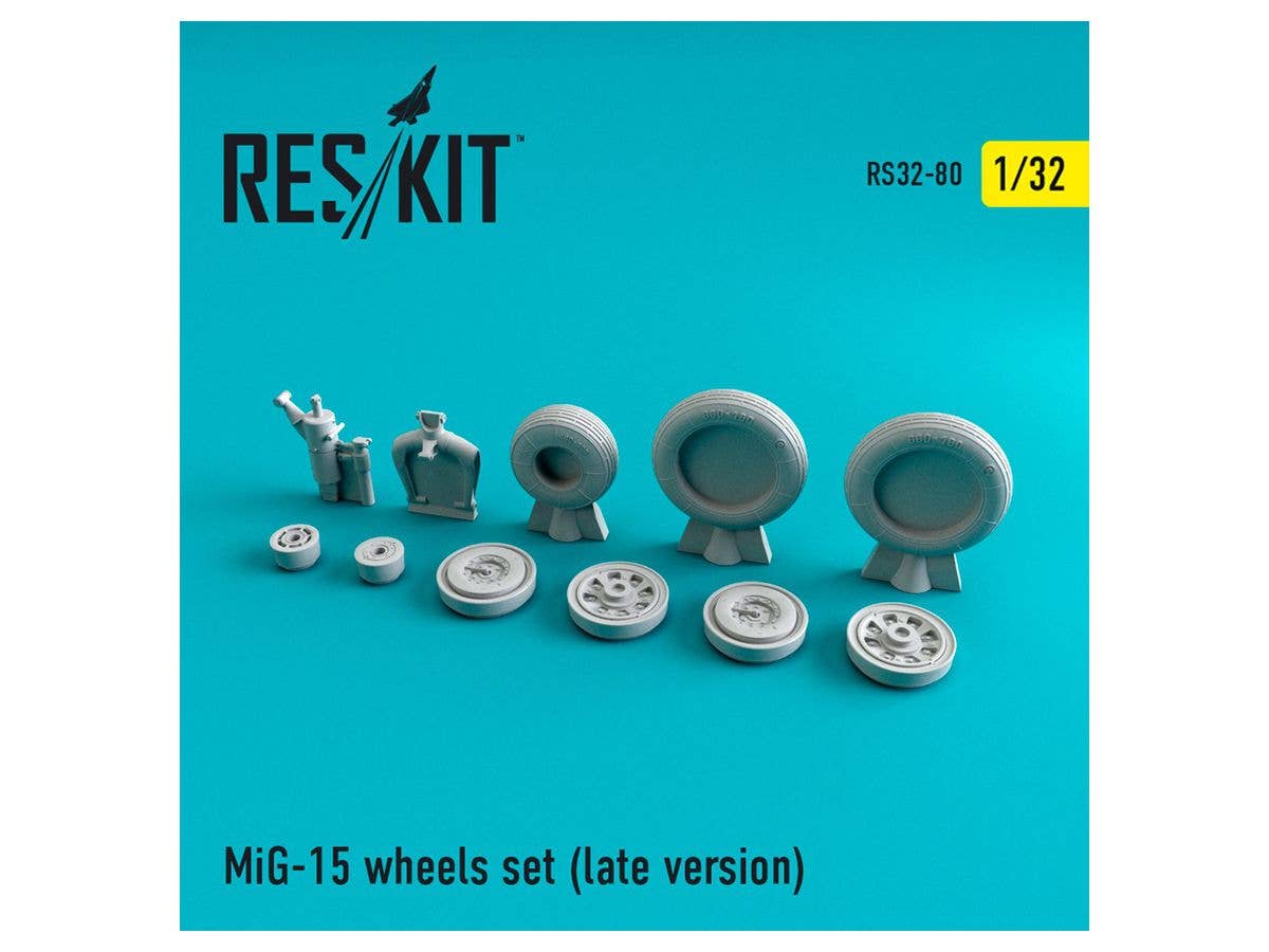 1/32 MiG-15 後期型 ホイール (トランペッター用)