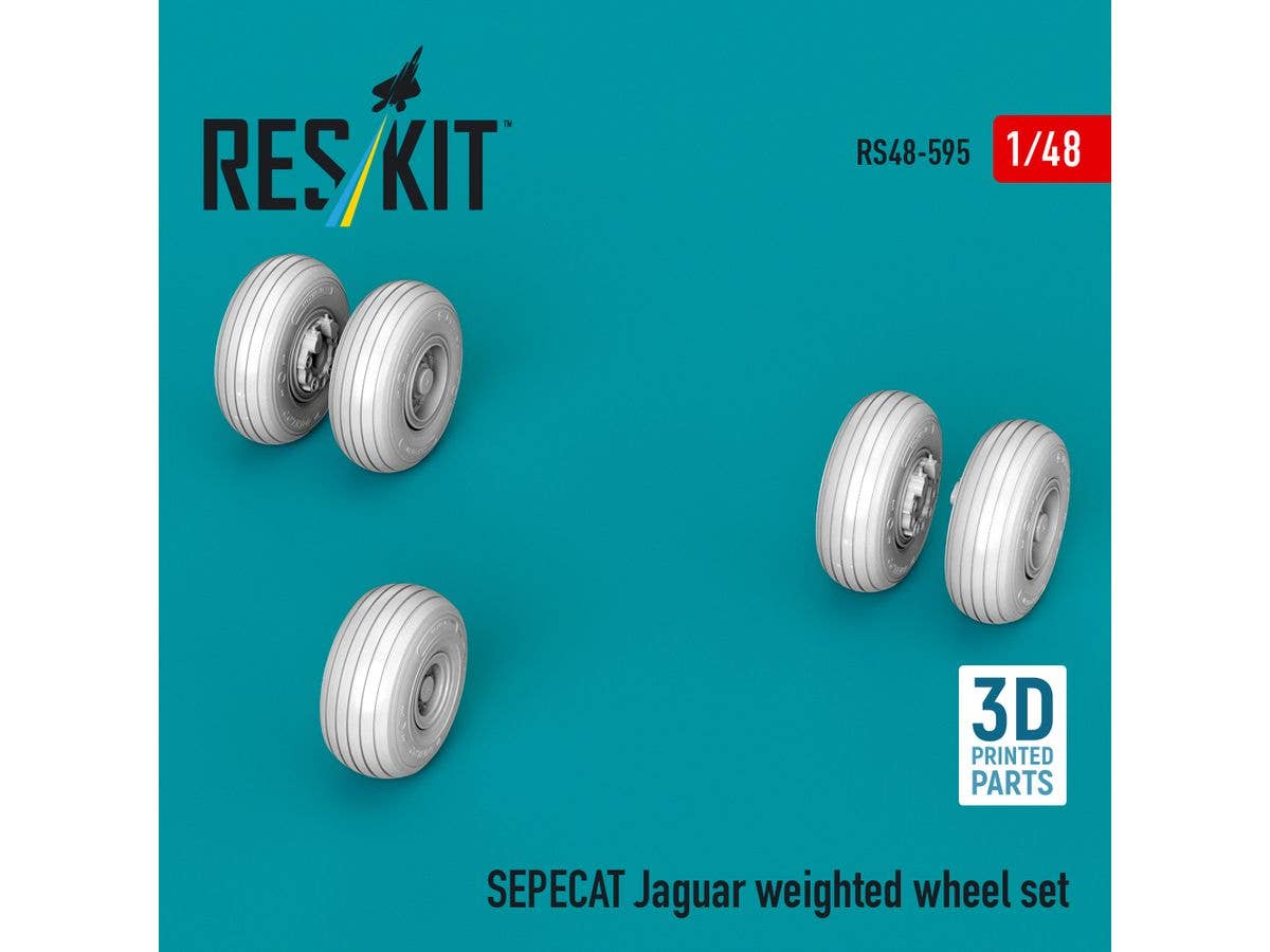 1/48 SEPECAT ジャギュア自重変形ホイール