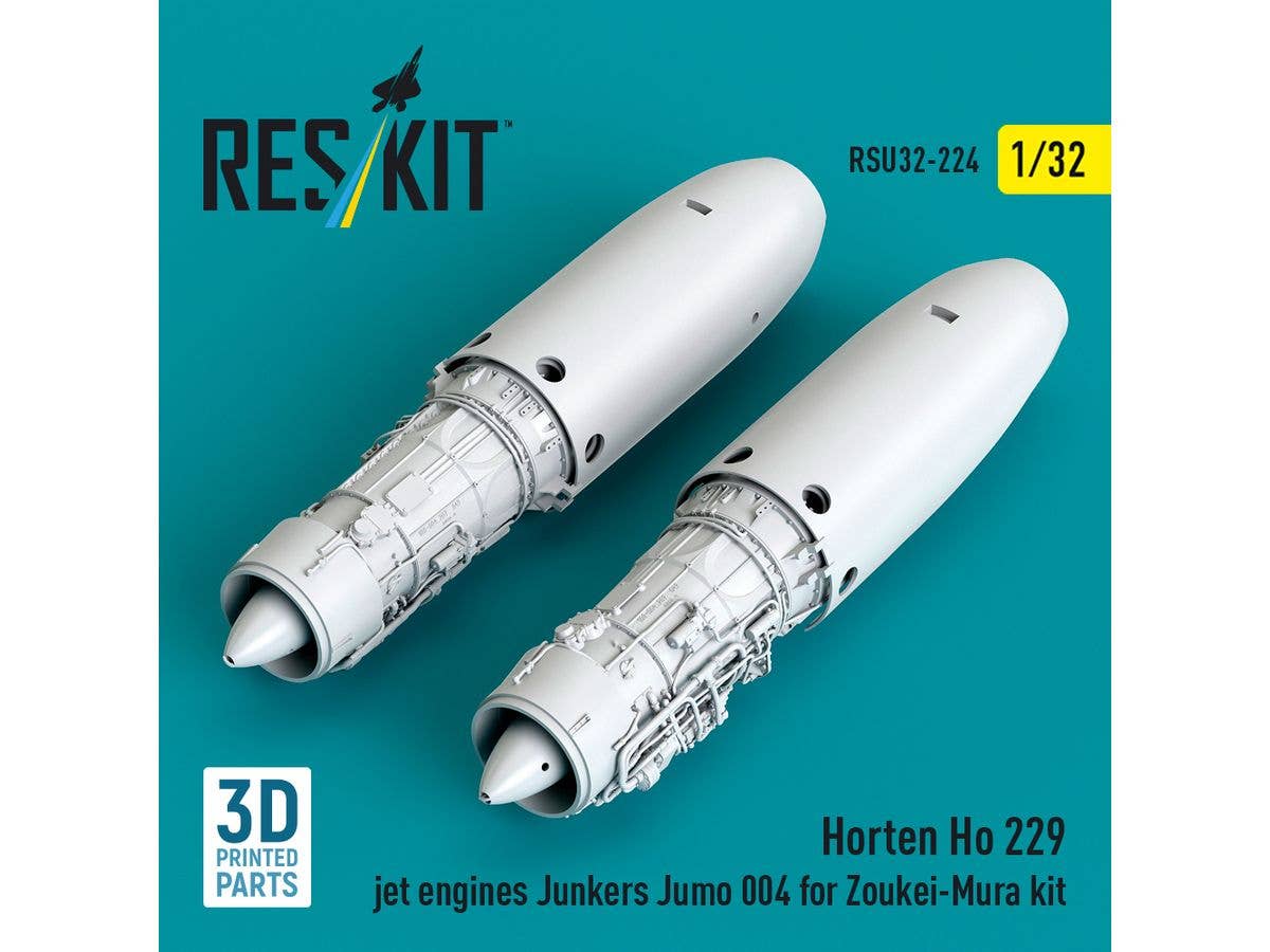 1/32 Ho229用ユモ004エンジン (2個入) (造形村用)