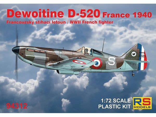 1/72 ドボアチーヌ D-520 フランス 1940