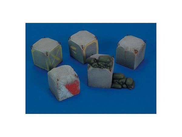 1/35 Israeli Concrete Roadblock set