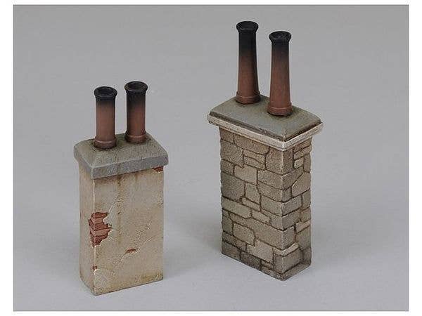 Chimneys no. 1 (1/35-1/32 scale)