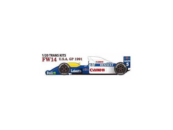 1/20 FW14 U.S.A.GP 1991 トランスキット