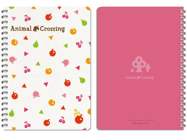 どうぶつの森 リングノート A (フルーツ)